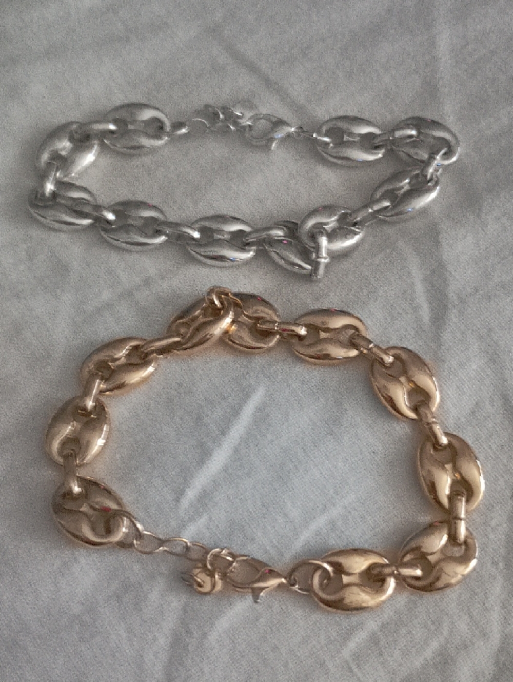 Women's Chunky Link Bracelet in Gold and Silver — Fashion Jewelry